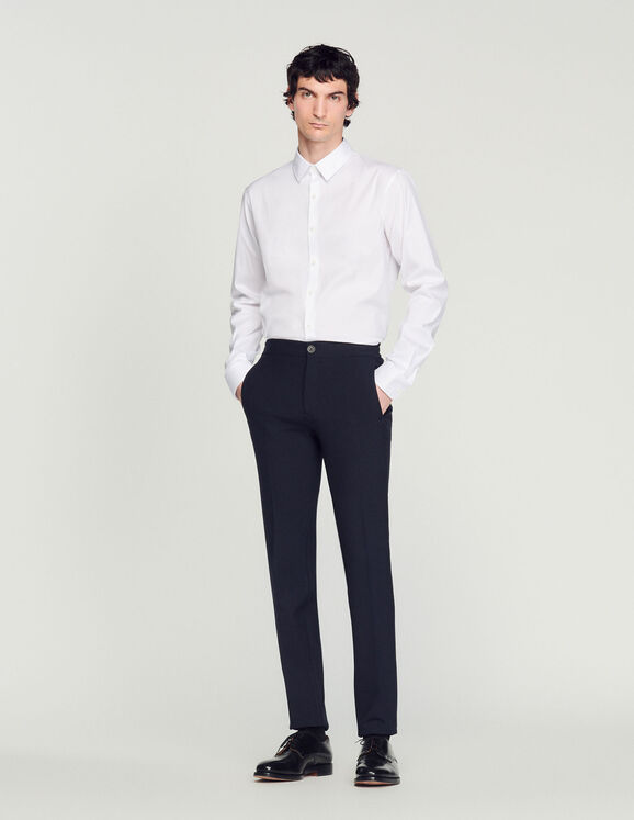 Jersey trousers Charcoal Grey Homme