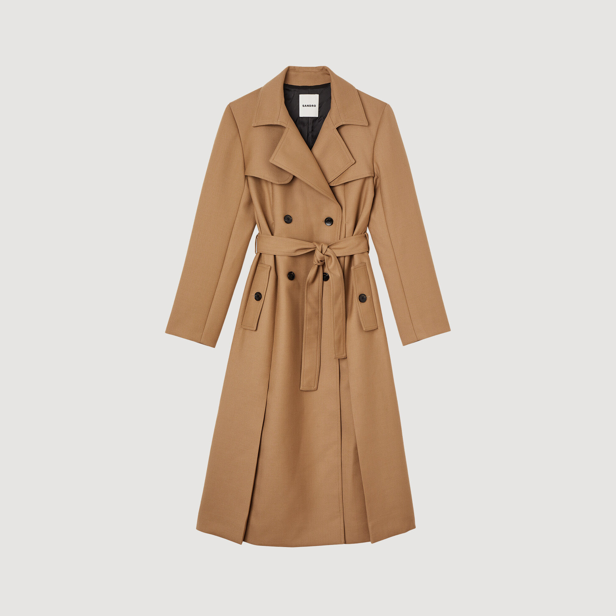 Long trench style coat