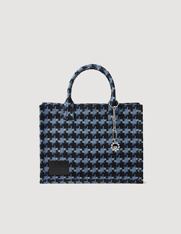 Kasbah tweed bag Blue / Black Femme
