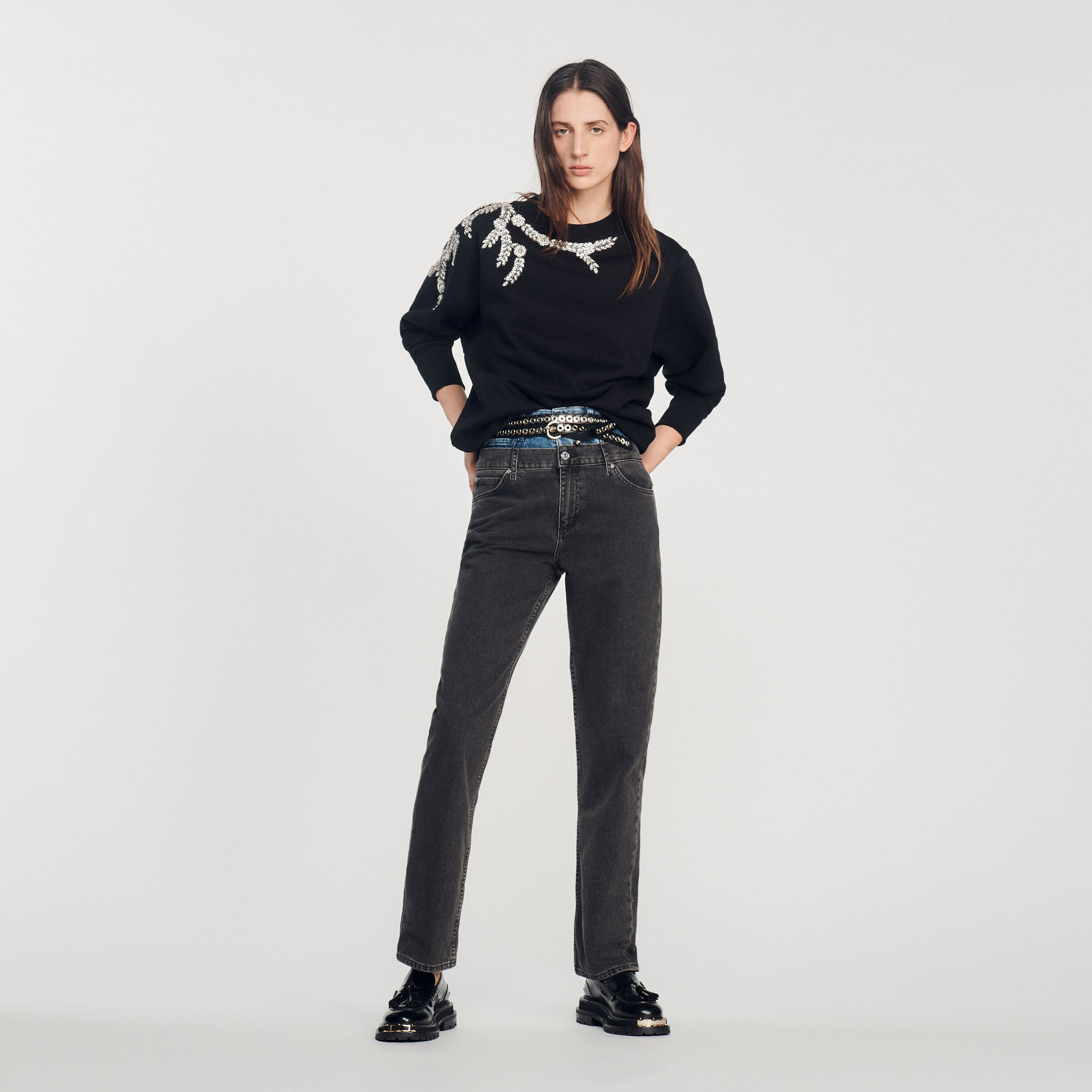 Sweat shirt top femme original