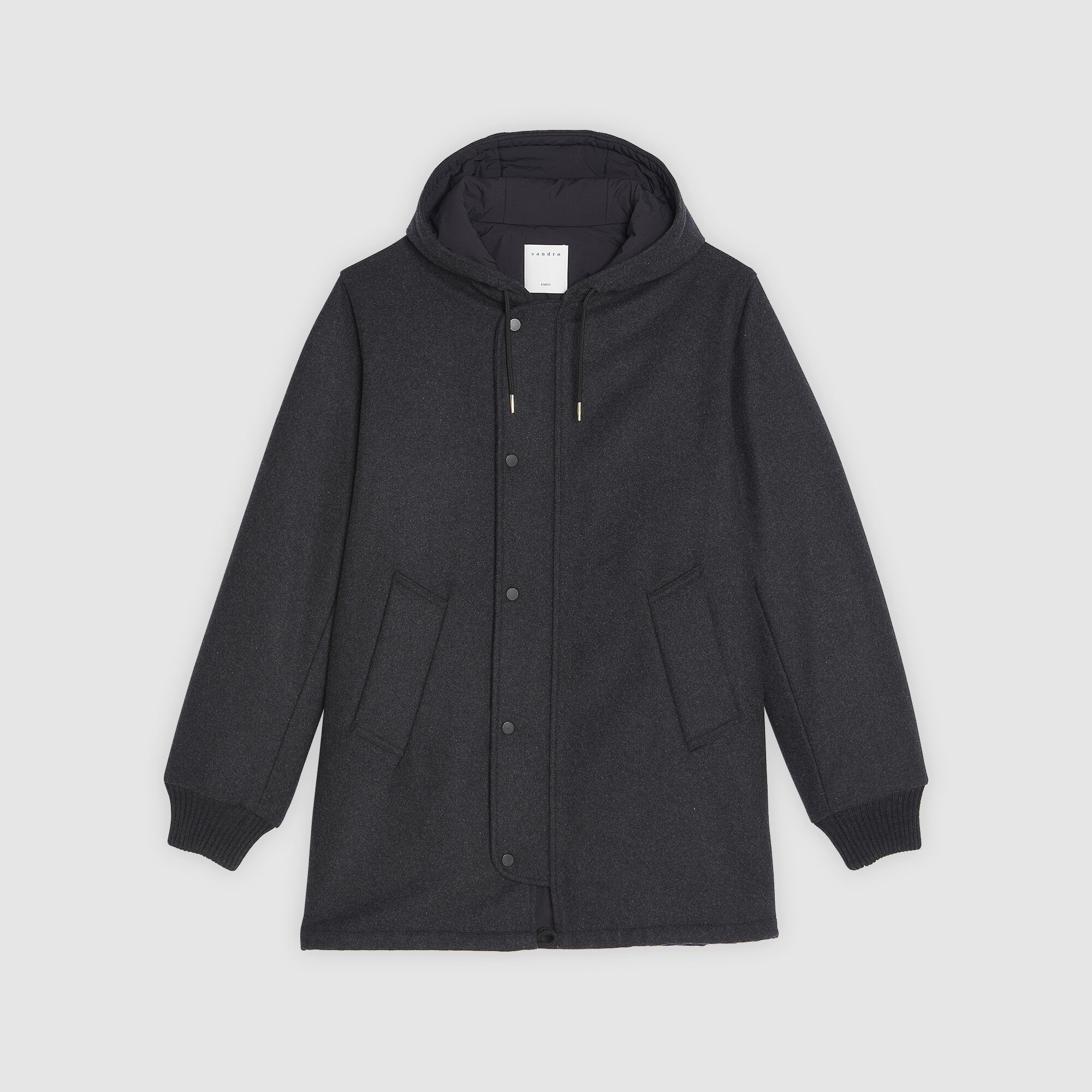 Sandro grey outlet coat