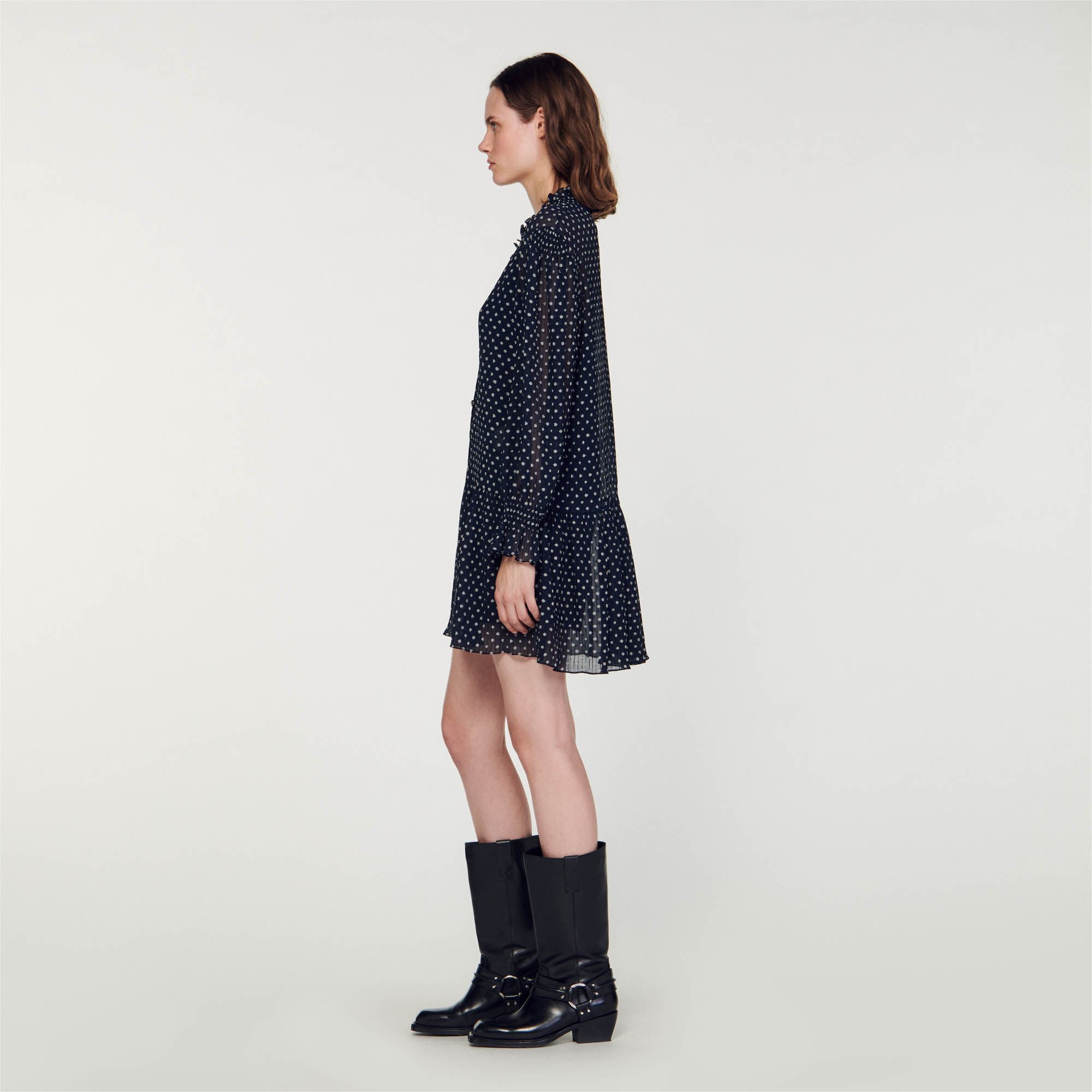 Sandro navy dress store