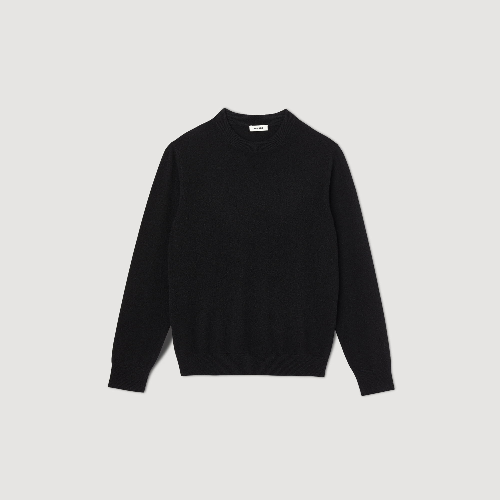 Cashmere sweater SHPTR00326 Carbon black HAnciennesCollections