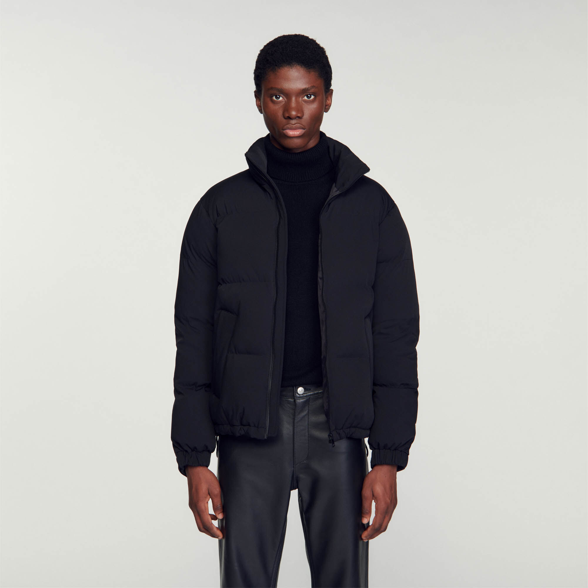 Sandro puffer jacket sale