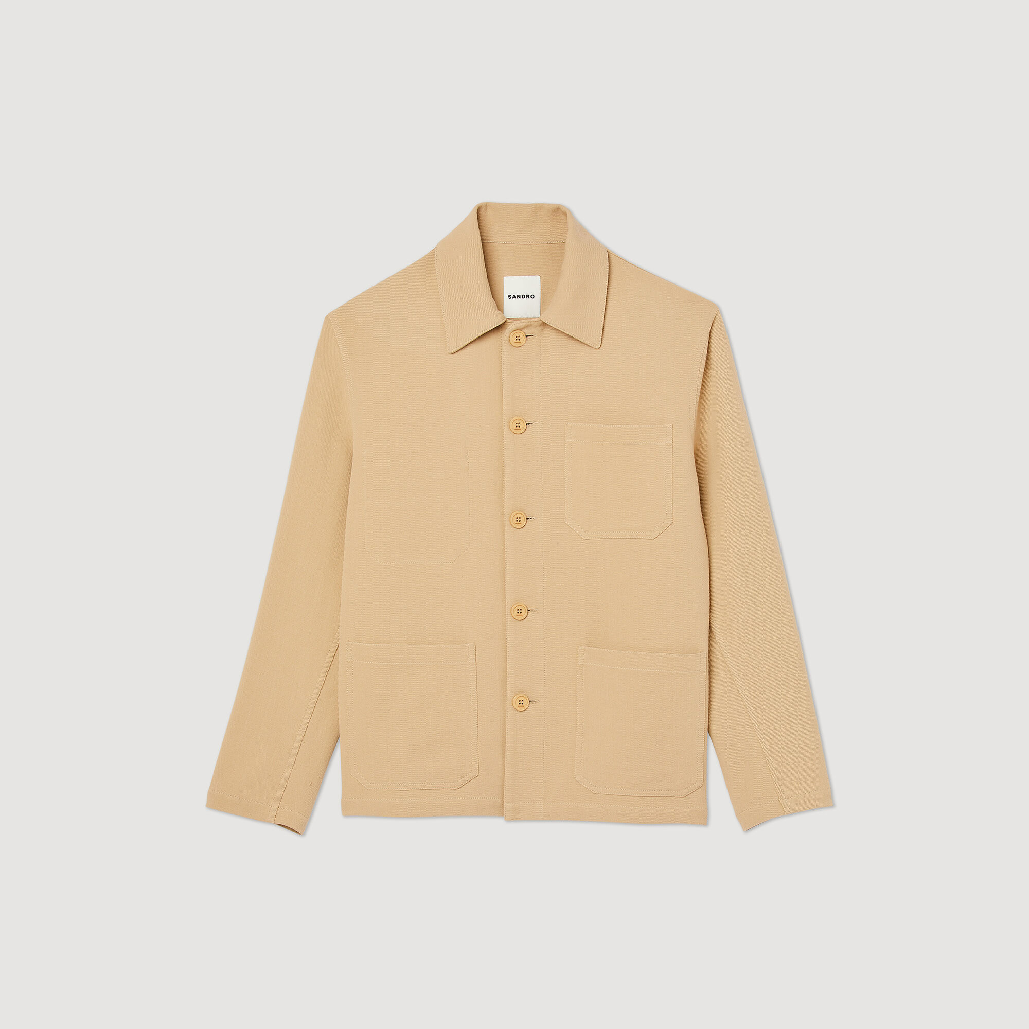 Worker jacket SHPBL00752 Coats Jackets Sandro Paris