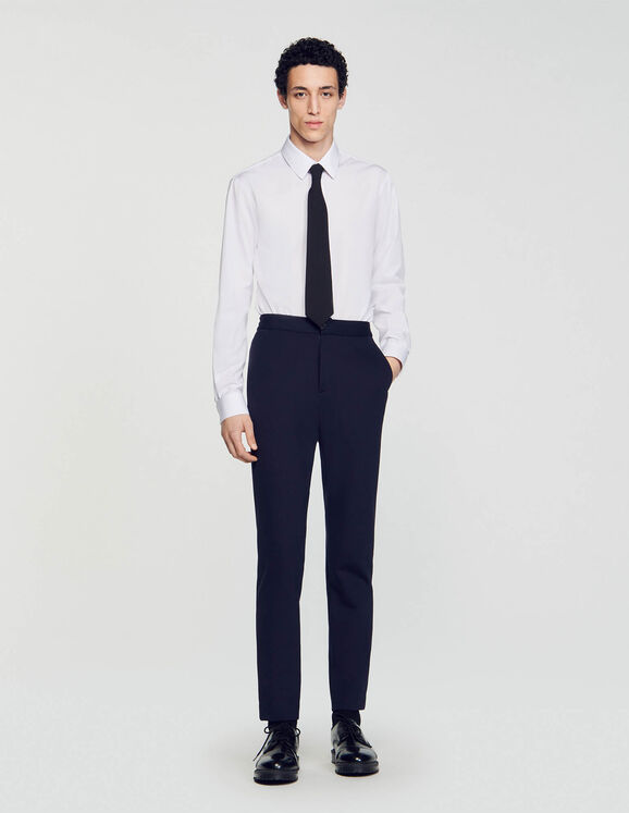 Suit trousers Navy Blue null