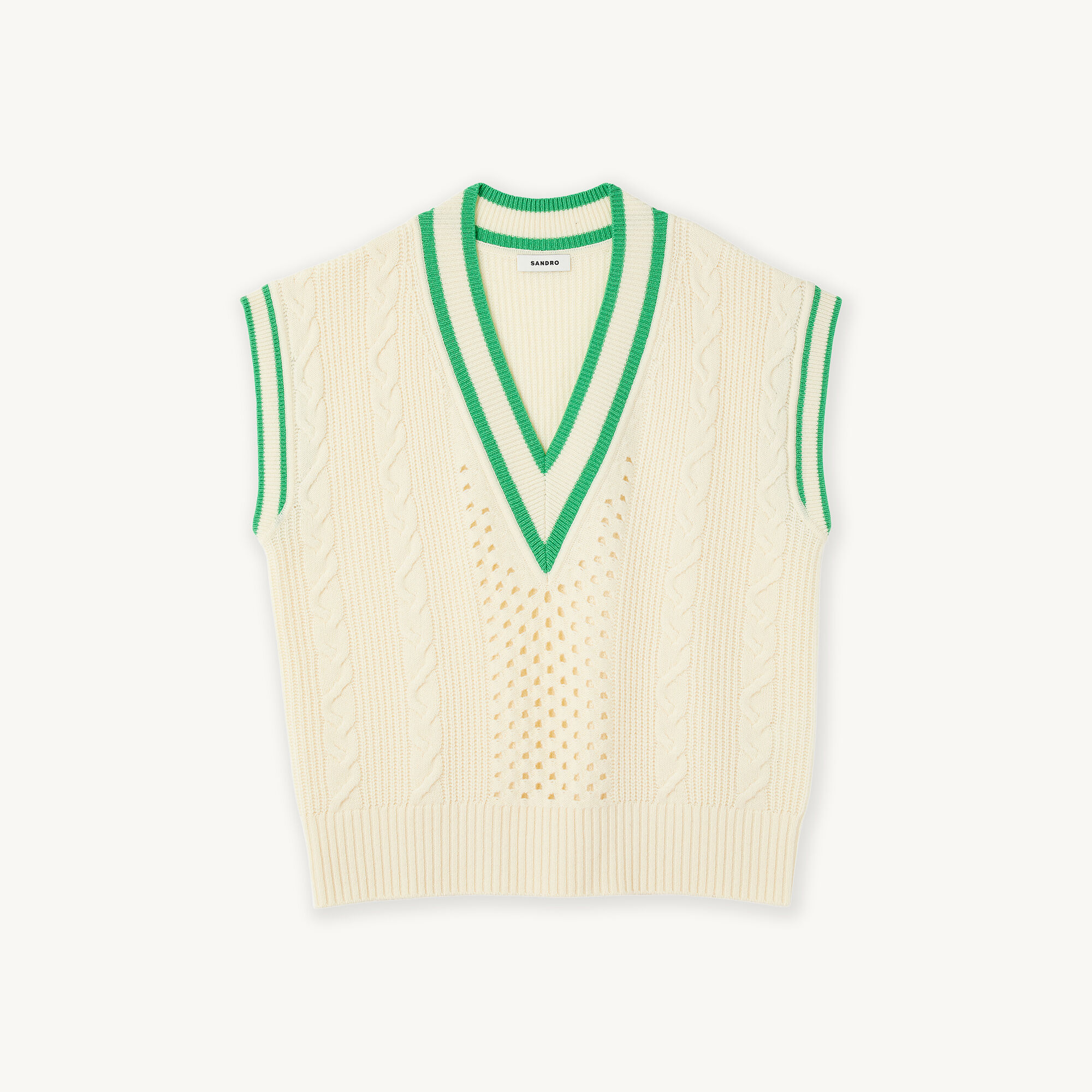 Pull sans manche sandro best sale