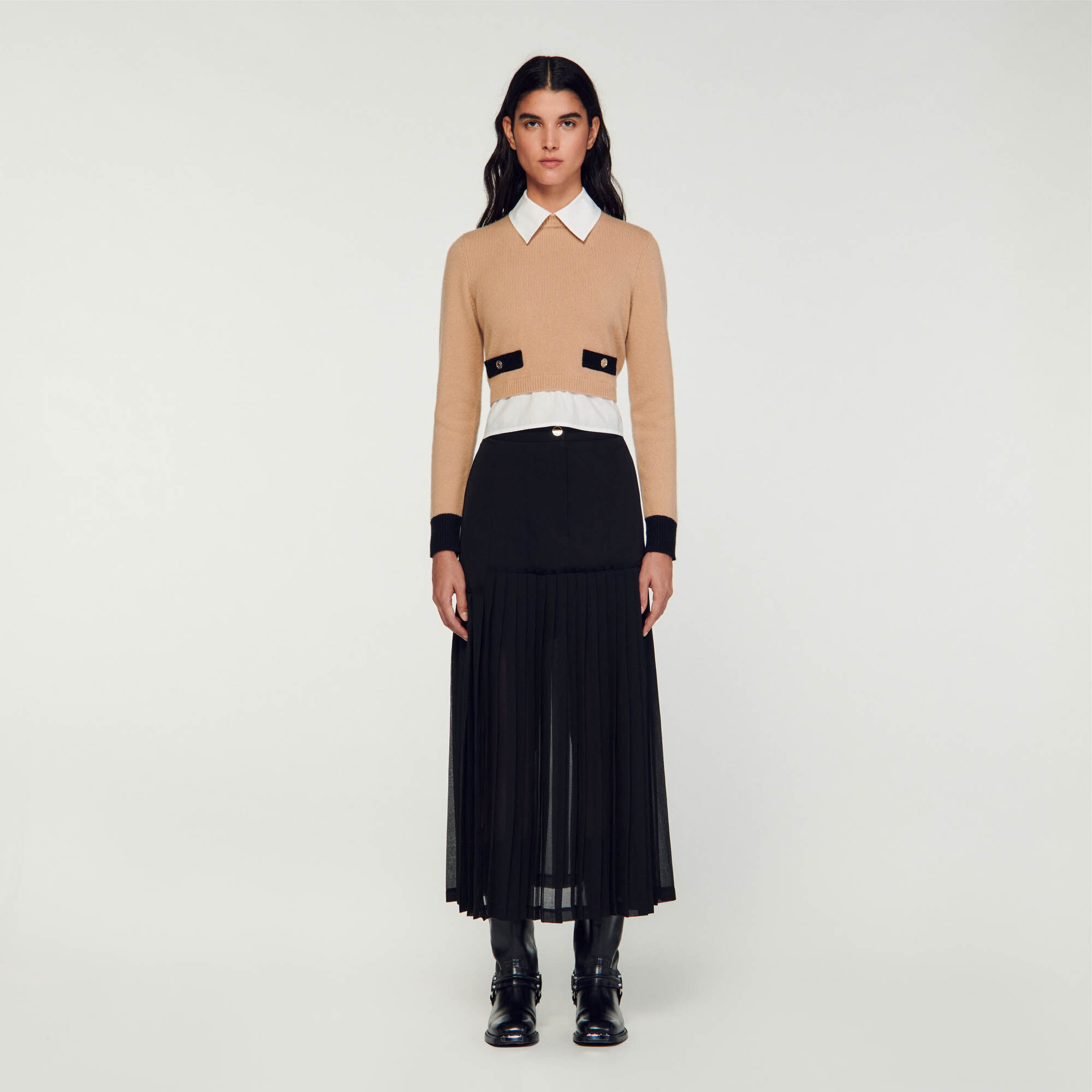 Long skirts for Skirts Shorts Discover Sandro Paris Long skirts