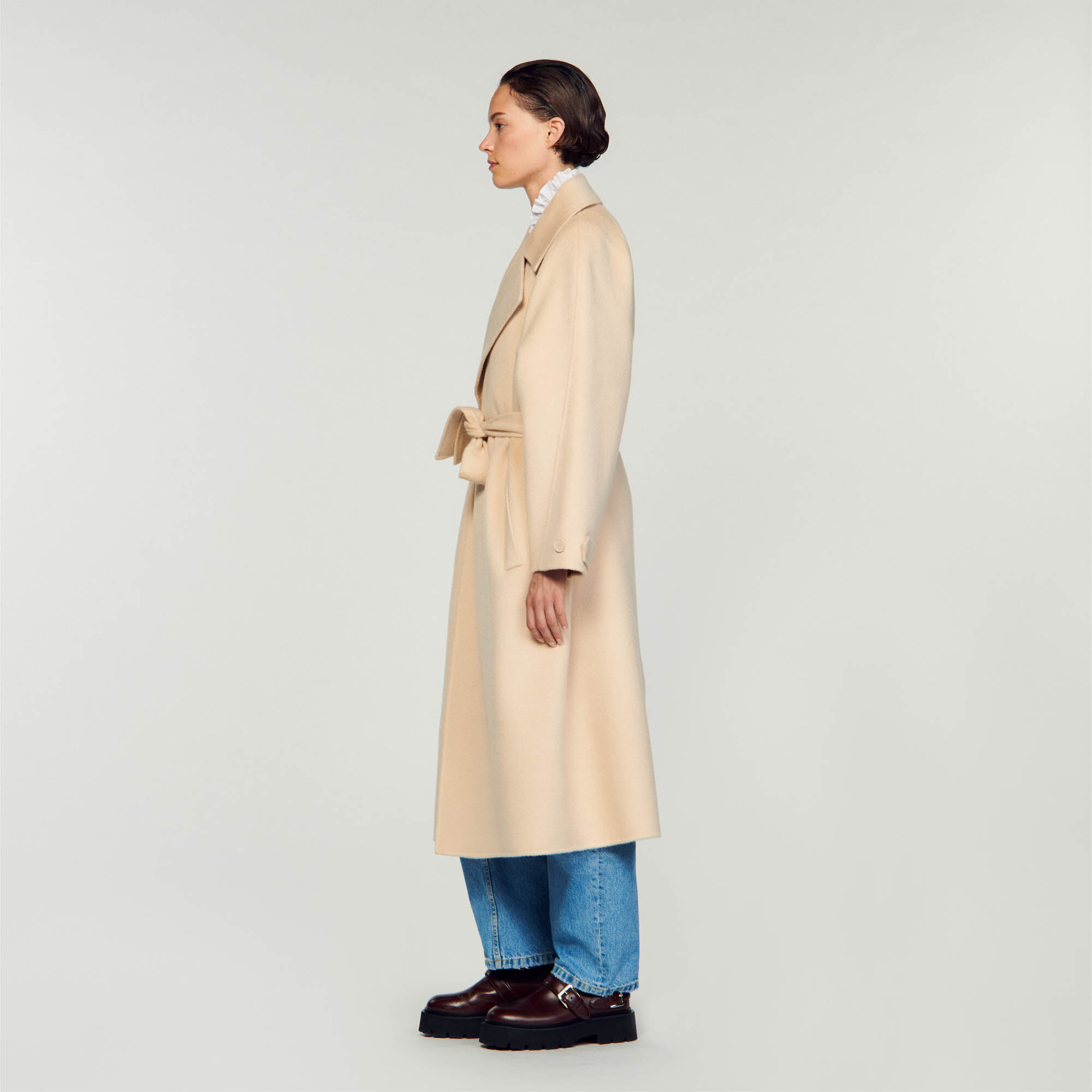 Coat sandro sale