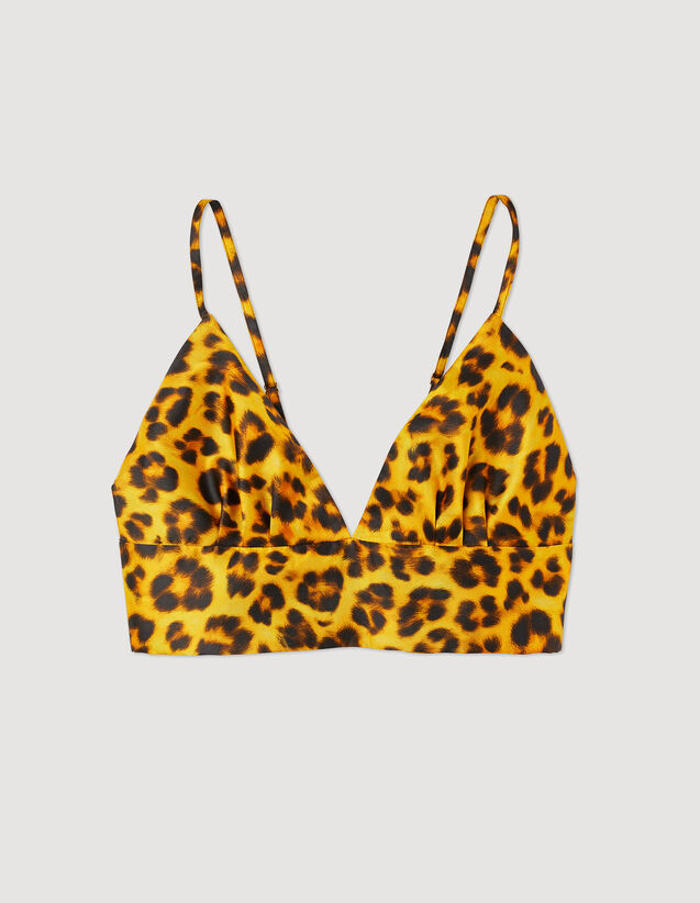 Bralette and Skirt - Stretchy Leopard Print – purrrshop