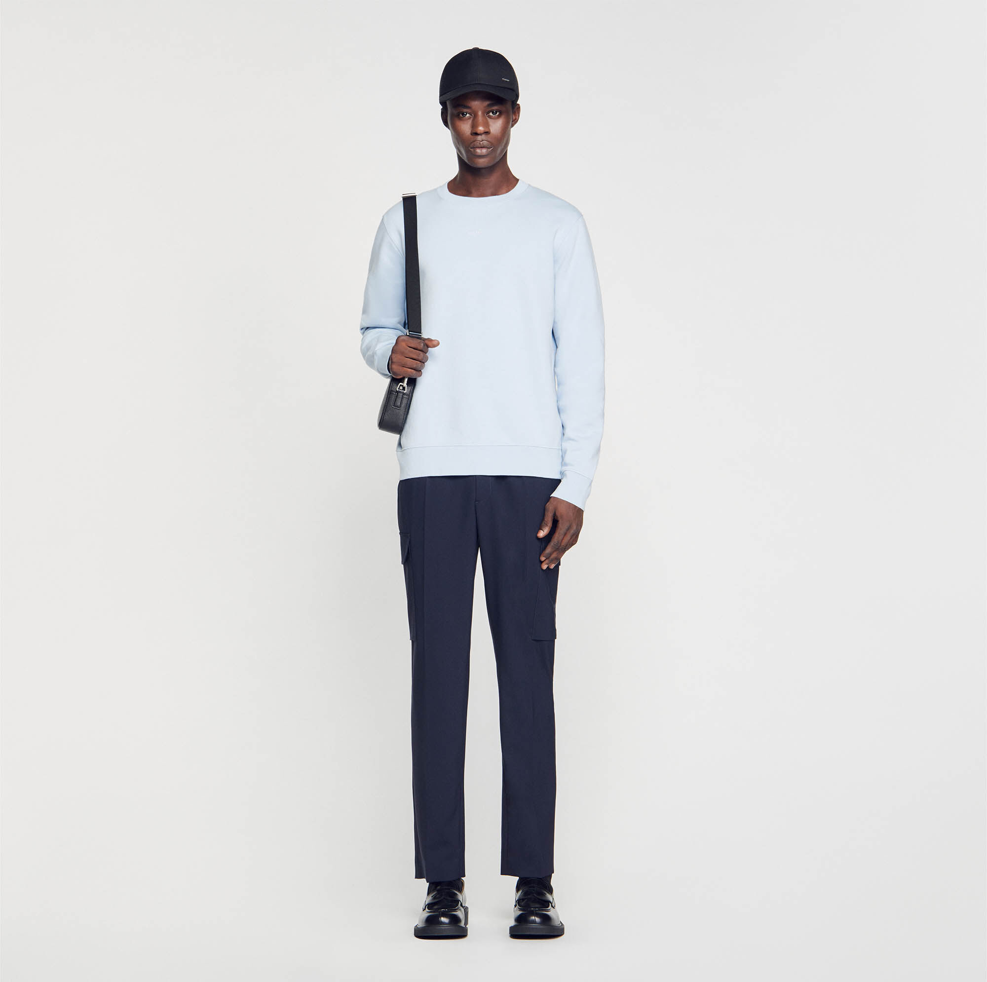 Embroidered fleece sweatshirts online