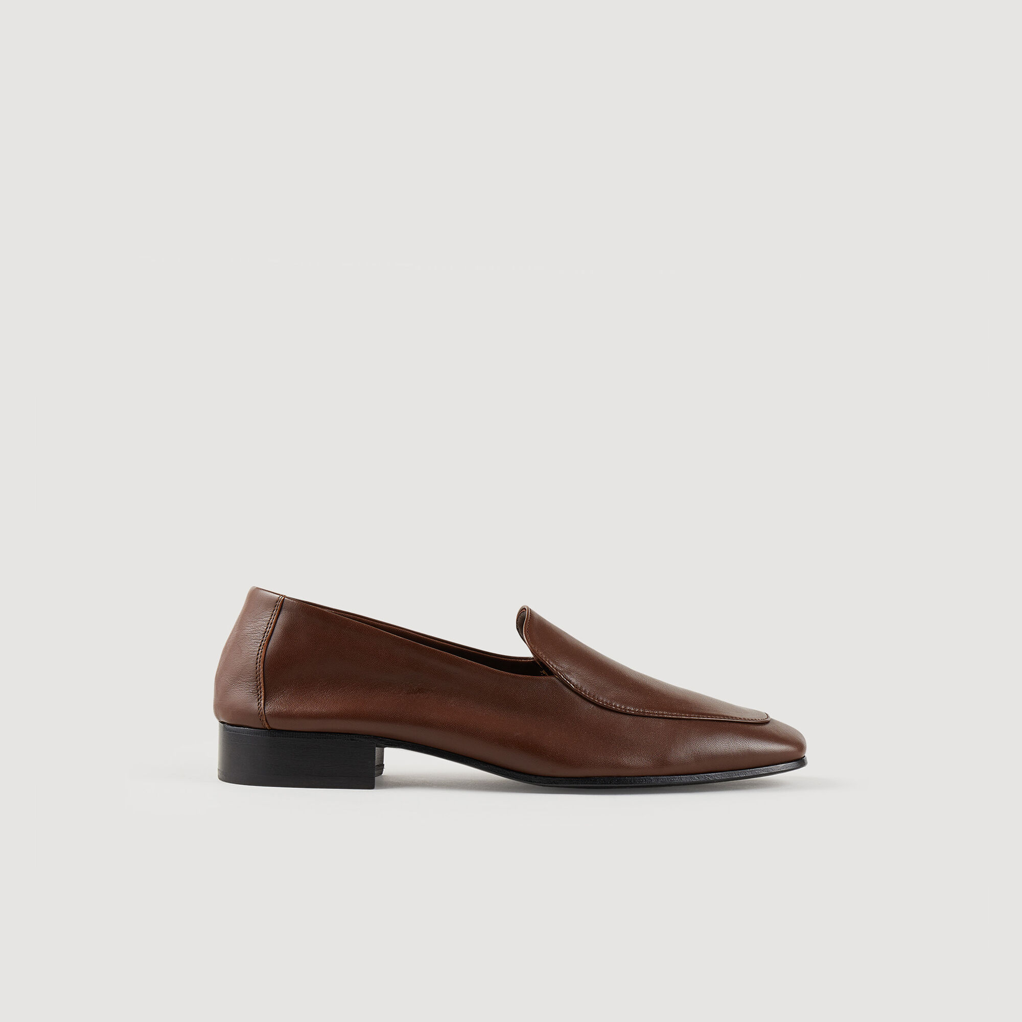 Mocassins en cuir