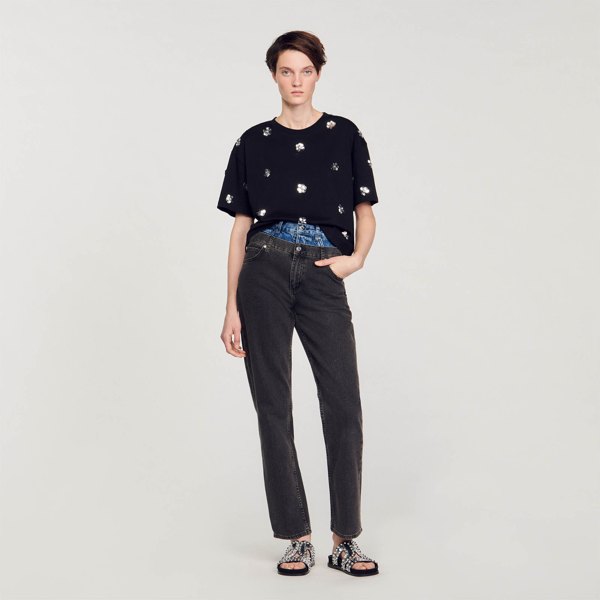 Sandro t sales shirt dames